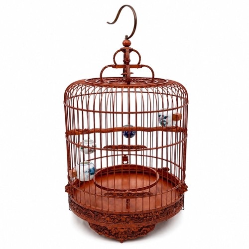 Vintage chinese bamboo bird - vintage,