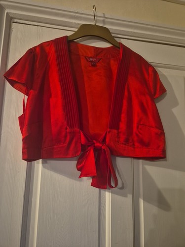 Monsoon red silk - red,