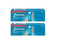 Zovirax Cold Sore Cream Tube