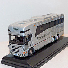 OXFORD DIECAST SCANIA HORSEBOX