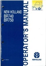 NEW HOLLAND ROUND BALER BR740