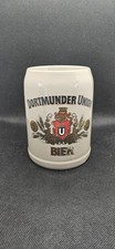 Vintage Stoneware 0.5ltr Dortmunder Union Bier Stein / Mug
