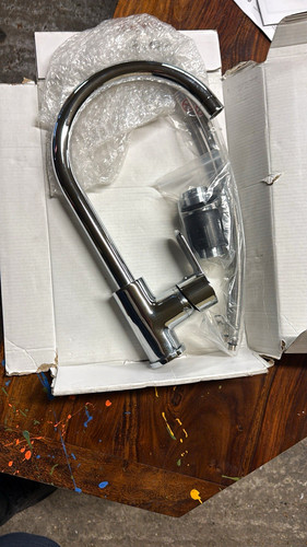Modern chrome high arc single - chrome,