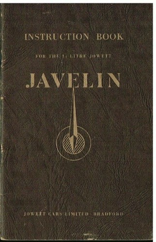 Jowett javelin litre - javelin, 1.5