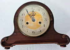 Art Deco  WOODEN MANTEL CLOCK