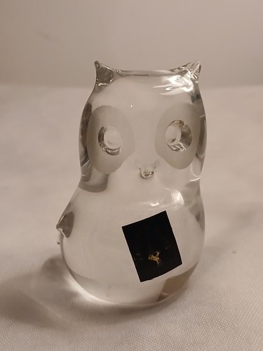 Langham crystal art - langham, owl