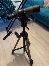 Optron IS60 Spotting Scope + Velbon CX-686 Tripod – Excellent Condition