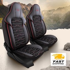 TAILORED SEAT COVERS For PEUGEOT BOXER CAMPER VAN 2014 - 2025 JACQUARD