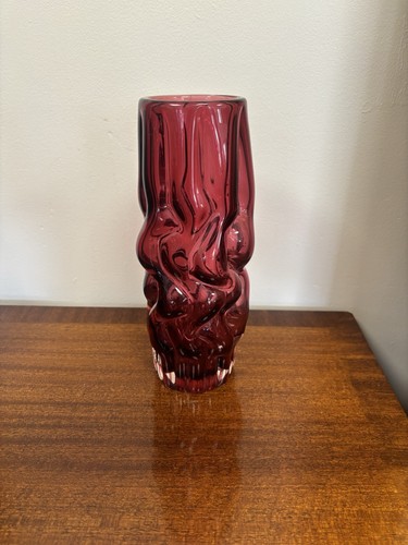 Czech glass vase pavel - czech, by