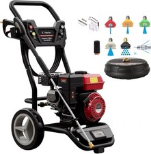 Petrol Pressure Washer 3950PSI Jet Power Car Wash with Patio Cleaner 8m hose