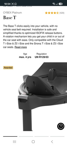 Cybex base 360 - base, t