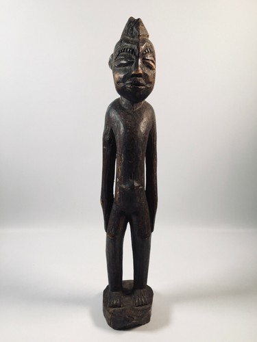 Vintage hand carved african - carved,