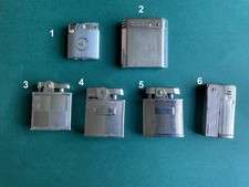 VINTAGE RONSON LIGHTERS X 6 