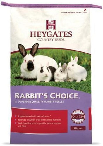 Heygates rabbit choice - rabbit's,