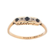 Antique 18ct gold Platinum