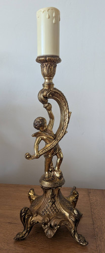 Heavy vintage rococo brass - rococo,