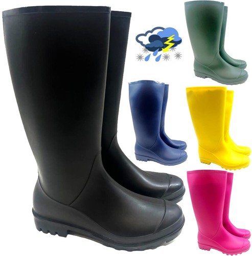 Womens ladies colours wellies - womens,