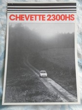 Vauxhall Chevette 2300 HS