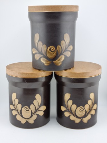 Denby bakewell jars - 3, ceramic