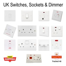 Switch Socket 10A 13A 20A DP