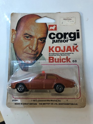 Corgi junior kojak buick - kojak, car