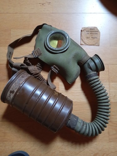 Ww2 antique mask - mask, italian