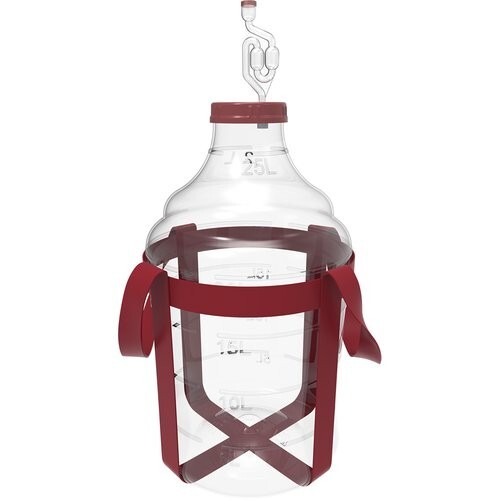 Plastic demijohn with - plastic, 25