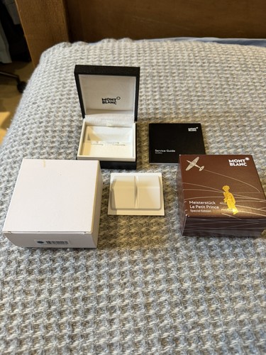 Montblanc empty cufflink box - montblanc,