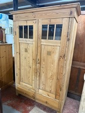 Antique Pine Wardrobe