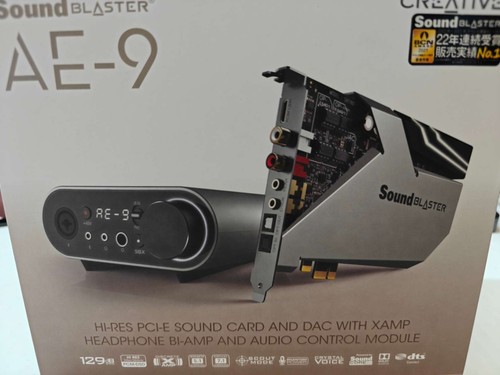 Creative sound blaster 9 - sound, ae-9