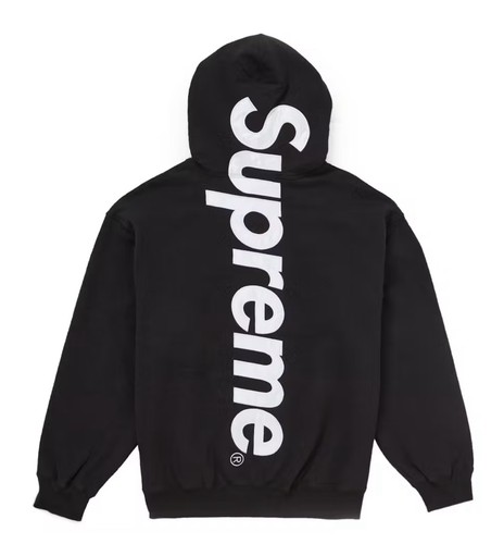Supreme satin applique hooded - supreme,