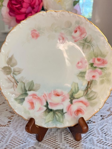 Antique limoges hand - t&v,