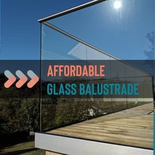 Frameless Glass Balustrade Kit - Only £90 p/m