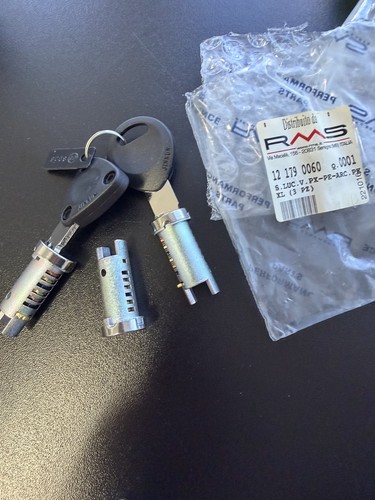 Rms lock set pieces - lock, piaggio