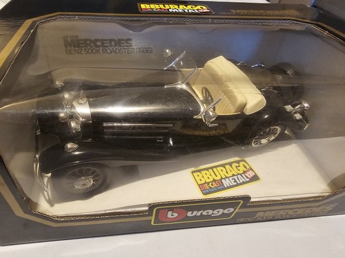Burago black mercedes - burago,