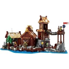 Moc viking village building - moc,