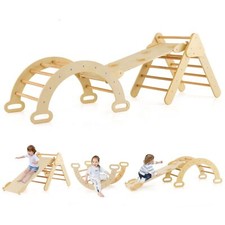 3-in-1 Triangle Climbing Set