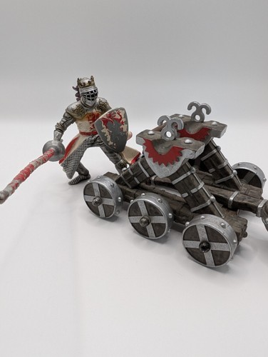 Papo knight and catapult - knight,