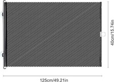 Retractable Pet/Dog Gate Safety Guard Folding Baby Toddler Stair Gates Isolation