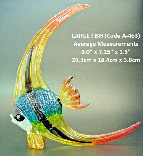 Very large glass fish - very,