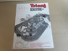 328O 1962'S Tri-Ang Scalextric France Recto Verso Slot Car Race Circuit