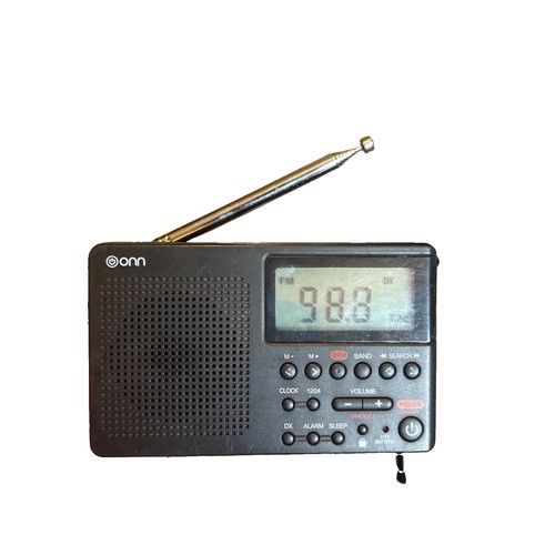 Onn pocket radio - radio, battery
