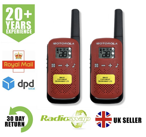 Motorola t42 red pmr446 - motorola,