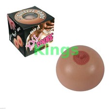 XXL 5" Executive Toy Stress Boobie Full Size Cup Boob Ball Squishy Breast