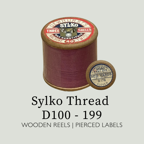 Dewhurst sylko wooden reels - dewhurst,