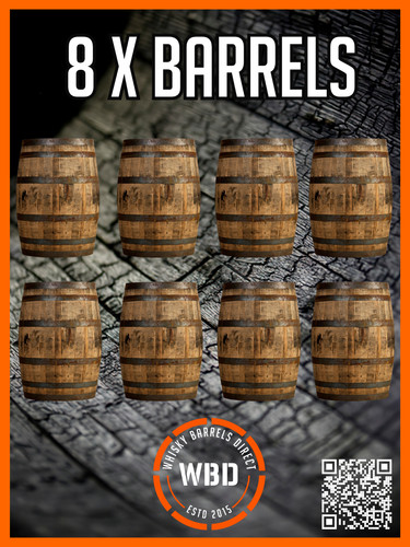 Oak whisky barrels - oak,