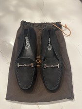 Tod's Navy Driving Shoes Size