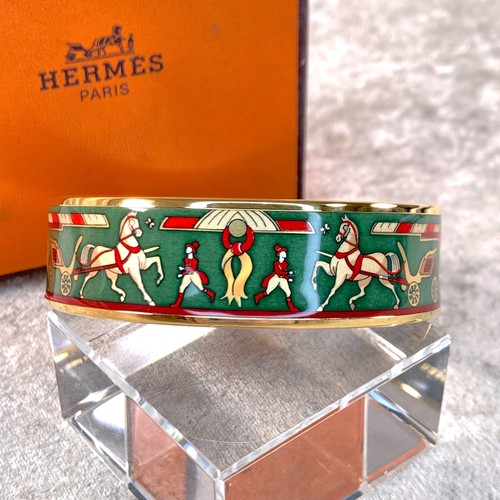 Vintage hermes bangle bracelet - hermes,