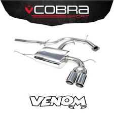 Cobra Exhaust 2.5" Cat Back System Seat Leon FR 2.0 TDI 170PS (1P) (05-13) SE18