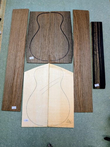 Concert ukulele bog oak - ukulele,